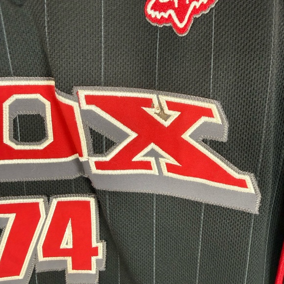 Fox racing jersey stiched size L - Picture 4 of 6